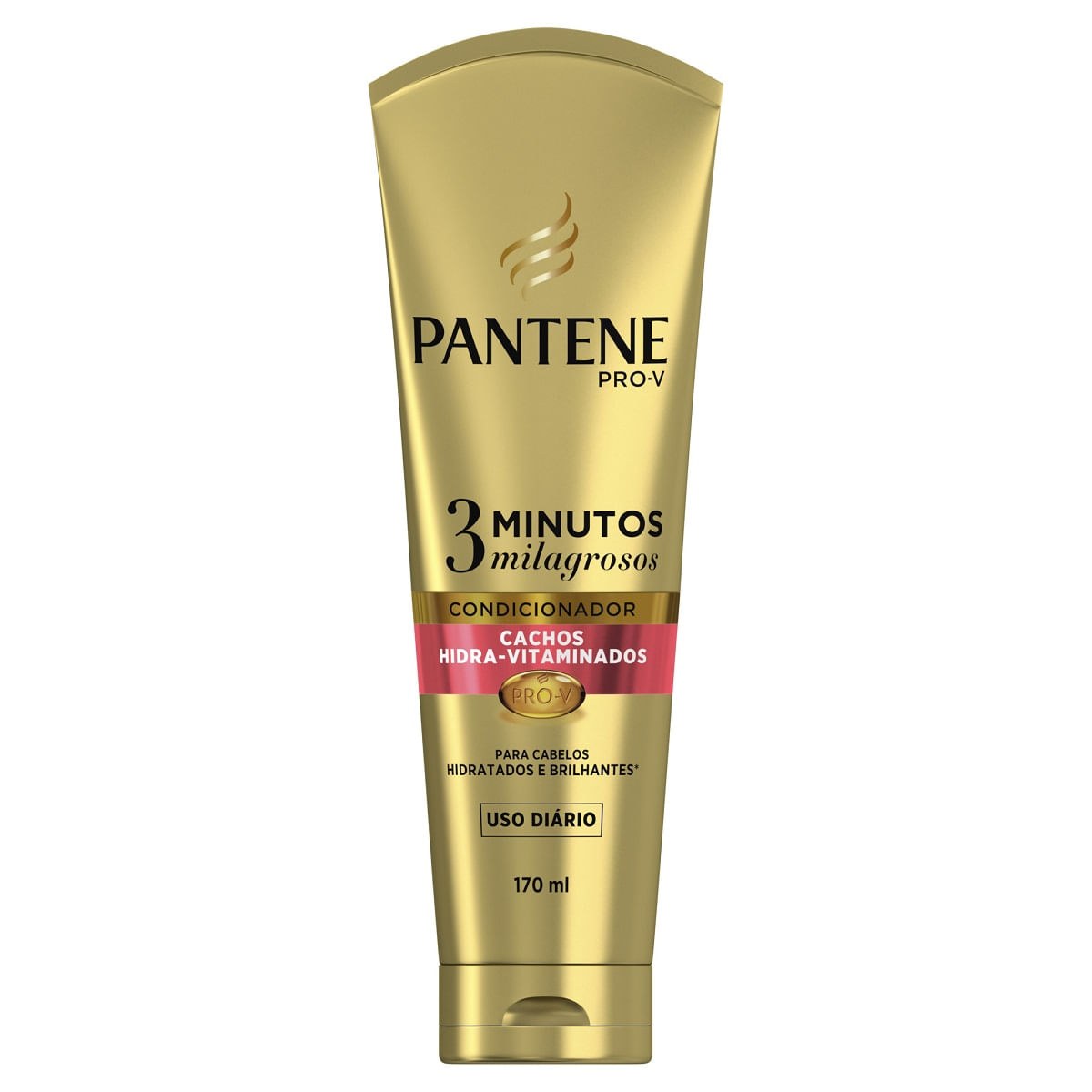 Condicionador Pantene Pro-V 3 Minutos Milagrosos Cachos Hidra-Vitaminados 170ml — Pantene | Farmácia Resyla