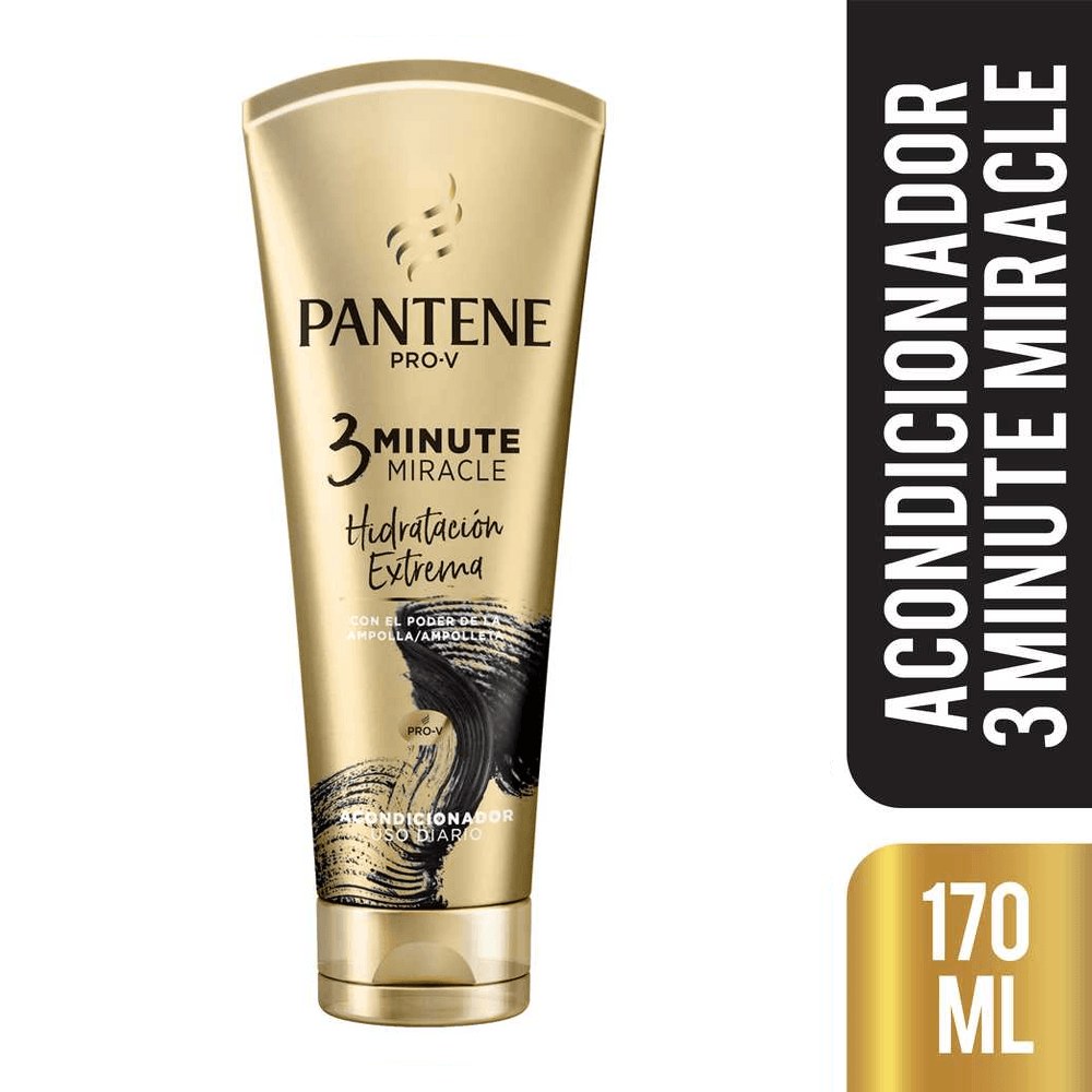 Condicionador Pantene Pro-V 3 Minutos Milagrosos Hidro-Cauterização 170ml — imagem 2 | Farmácia Resyla