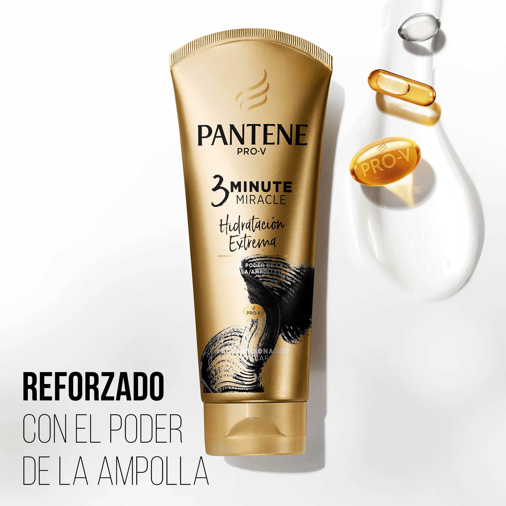 Condicionador Pantene Pro-V 3 Minutos Milagrosos Hidro-Cauterização 170ml — imagem 4 | Farmácia Resyla