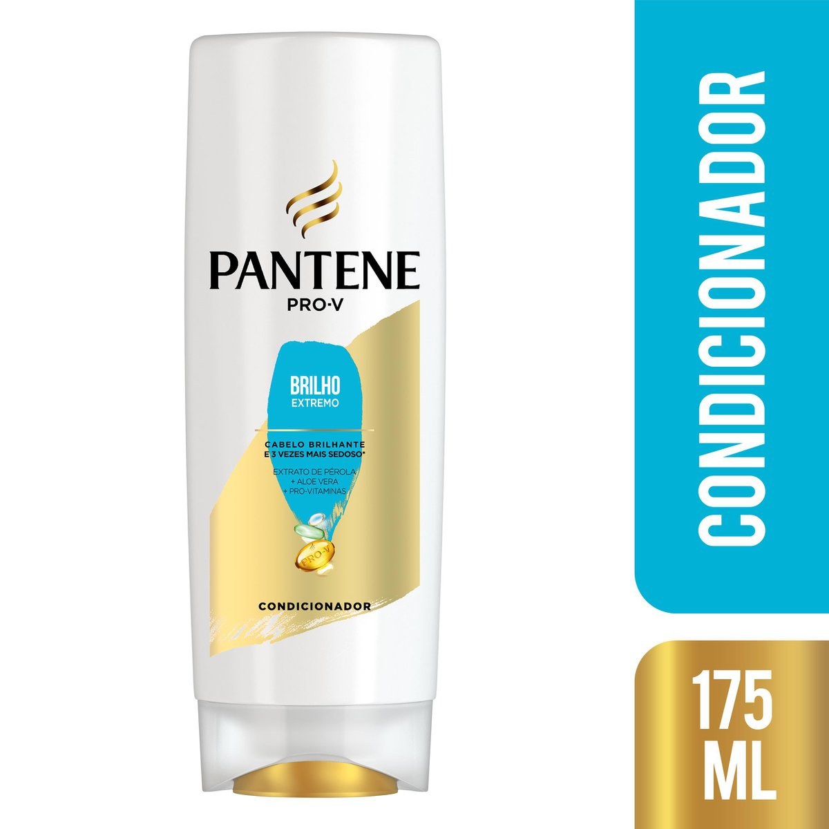 Condicionador Pantene Pro-V Brilho Extremo 175ml — imagem 2 | Farmácia Resyla