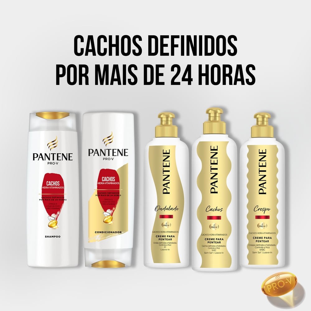 Condicionador Pantene Pro-V Cachos Hidra-Vitaminadoss 400ml — imagem 3 | Farmácia Resyla