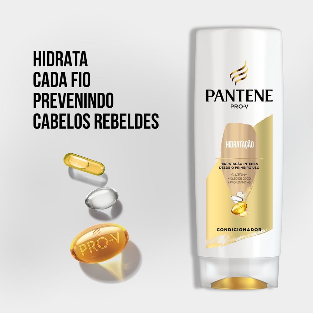 Condicionador Pantene Pro-V Hidratação 400ml — imagem 2 | Farmácia Resyla