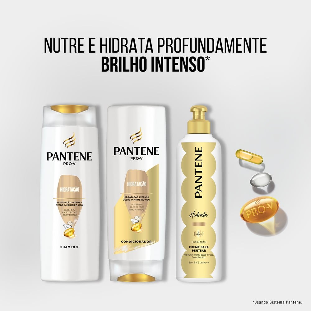 Condicionador Pantene Pro-V Hidratação 400ml — imagem 3 | Farmácia Resyla