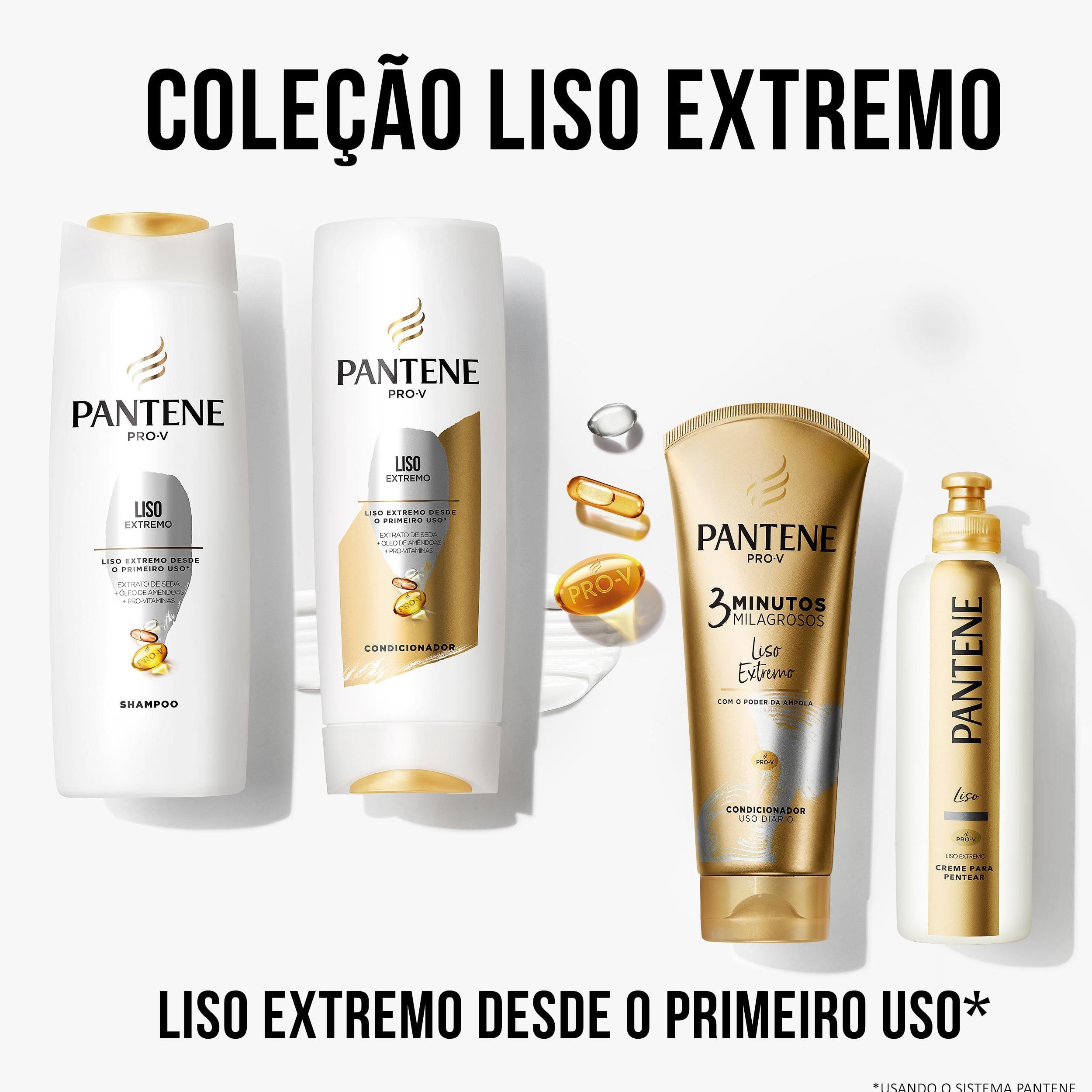 Condicionador Pantene Pro-V Liso Extremo 175ml — imagem 4 | Farmácia Resyla