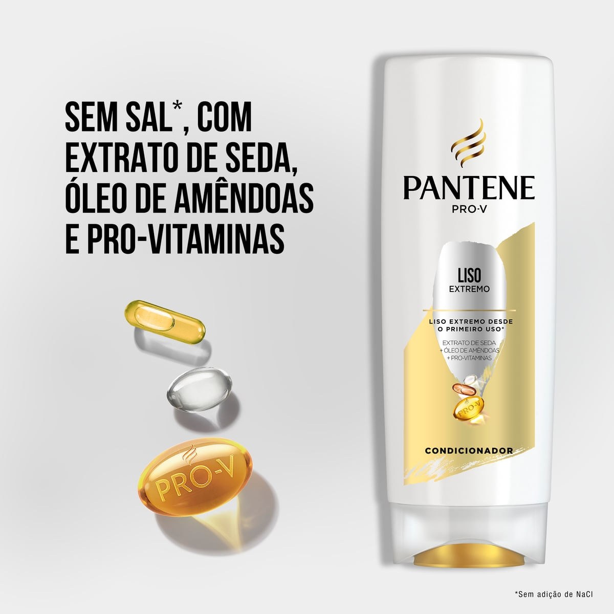 Condicionador Pantene Pro-V Liso Extremo 400ml — imagem 2 | Farmácia Resyla