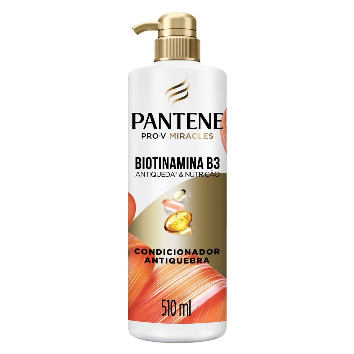 Condicionador Pantene Pro-V Miracles Biotinamina B3 Antiquebra & Nutrição 510ml — Pantene | Farmácia Resyla
