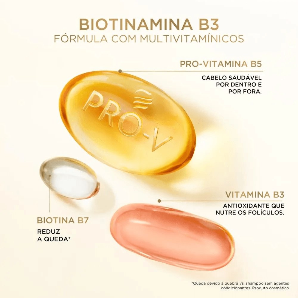 Condicionador Pantene Pro-V Miracles Biotinamina B3 Antiquebra & Nutrição 510ml — imagem 4 | Farmácia Resyla