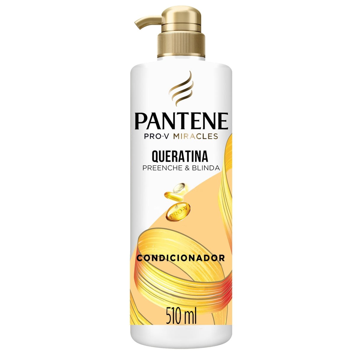 Condicionador Pantene Pro-V Miracles Queratina Preenche & Blinda 510ml — Pantene | Farmácia Resyla