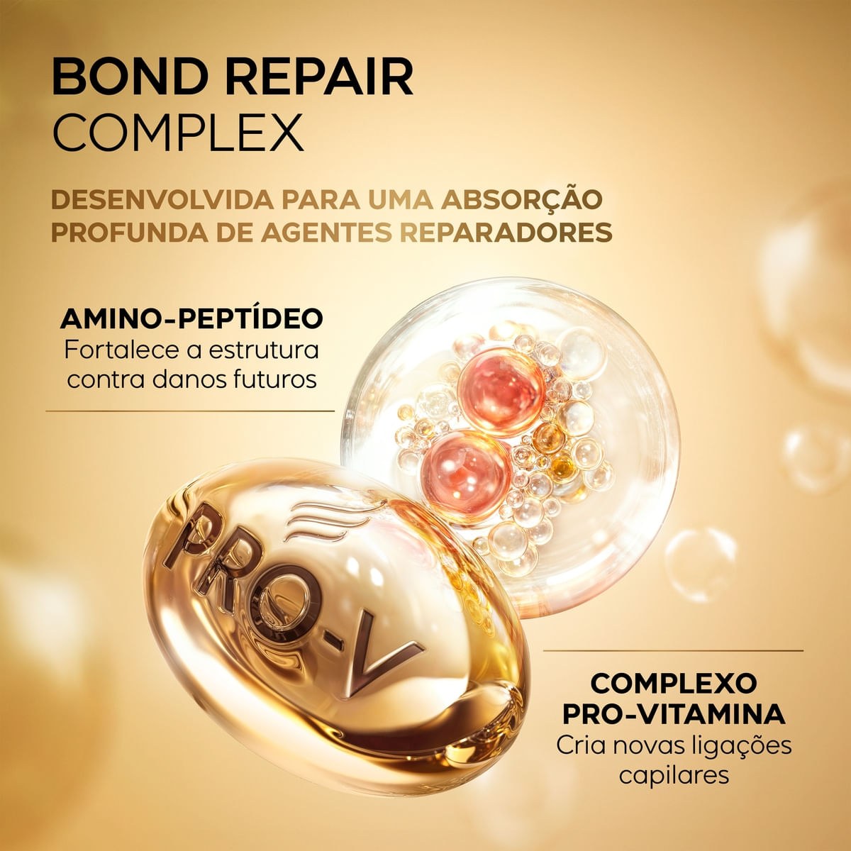 Condicionador Pantene Pro-V Science Molecular Bond Repair 250ml — imagem 3 | Farmácia Resyla