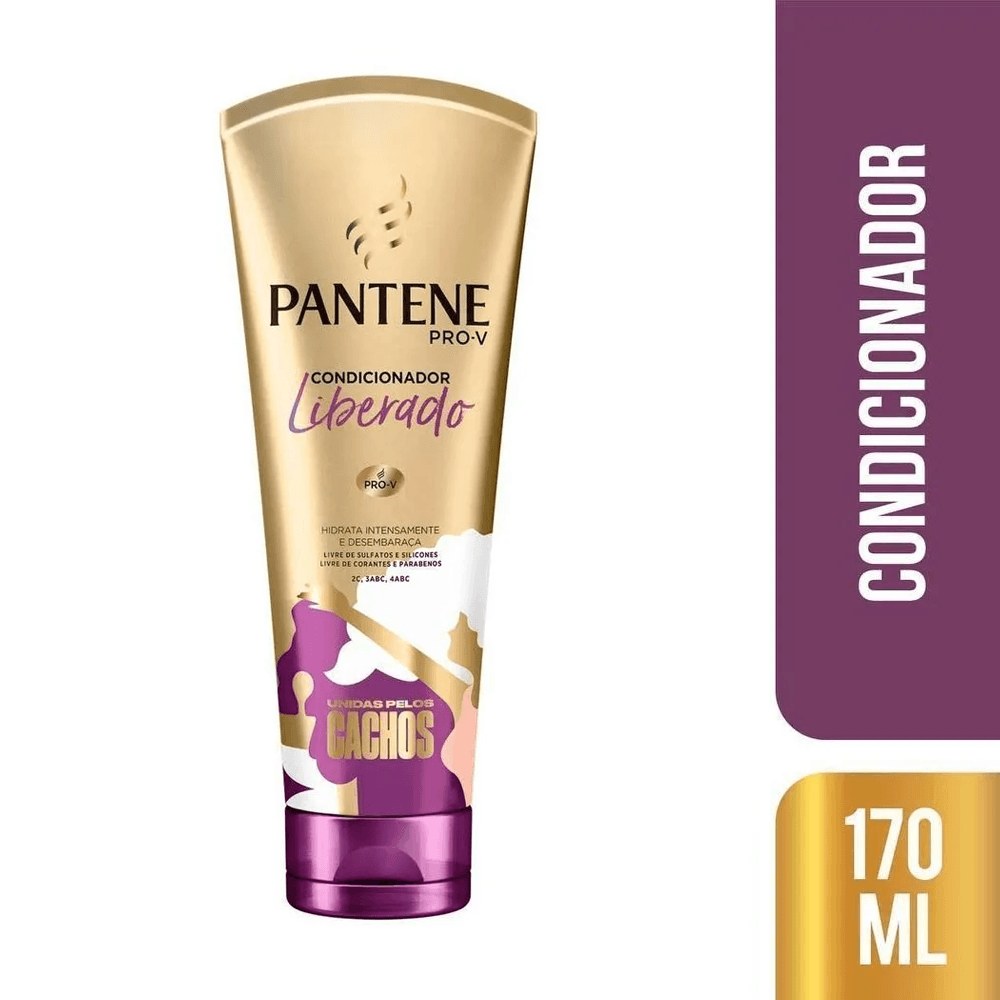 Condicionador Pantene Pro-V Unidas Pelos Cachos170ml — Pantene | Farmácia Resyla