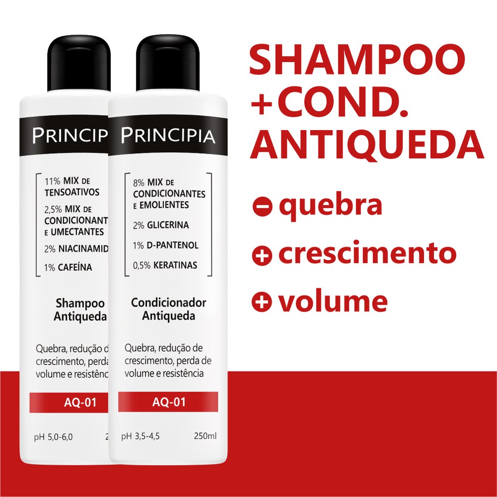 Condicionador Principia AQ-01 Antiqueda 250ml — imagem 4 | Farmácia Resyla