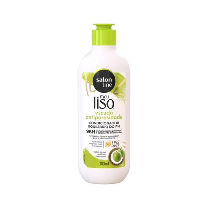 Condicionador Salon Line Meu Liso 300ml Antifrizz e Antiporosidade — Salon Line | Farmácia Resyla