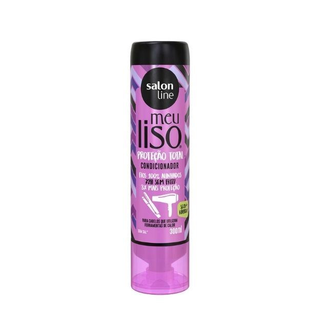 Condicionador Salon Line Meu Liso 300ml - Proteção Total — Salon Line | Farmácia Resyla