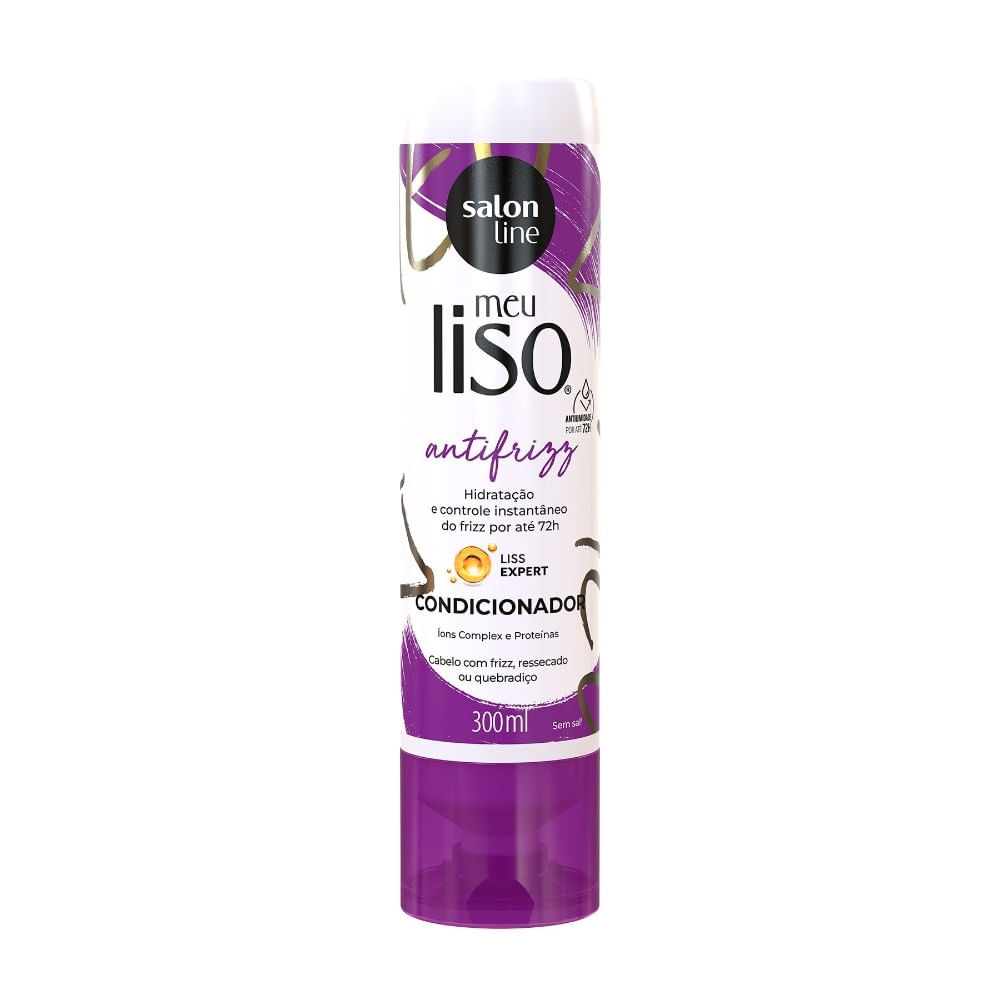 Condicionador Salon Line Meu Liso Antifrizz - 300ml — Salon Line | Farmácia Resyla