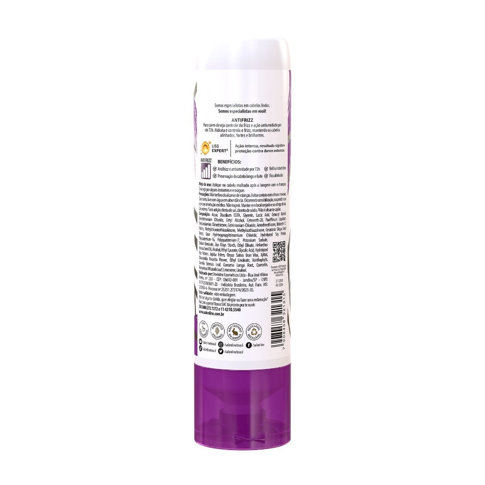 Condicionador Salon Line Meu Liso Antifrizz - 300ml — imagem 2 | Farmácia Resyla
