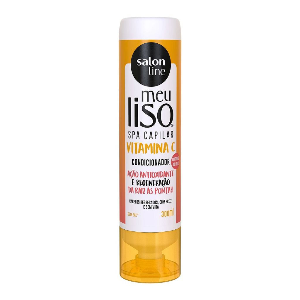 Condicionador Salon Line Meu Liso Vitamina C - 300ml — Salon Line | Farmácia Resyla