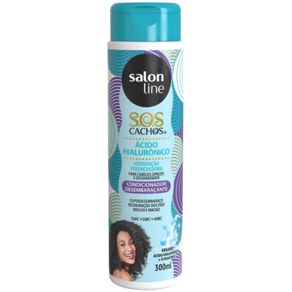 Condicionador Salon Line S.O.S Ácido Hialurônico - 300ml — Salon Line | Farmácia Resyla