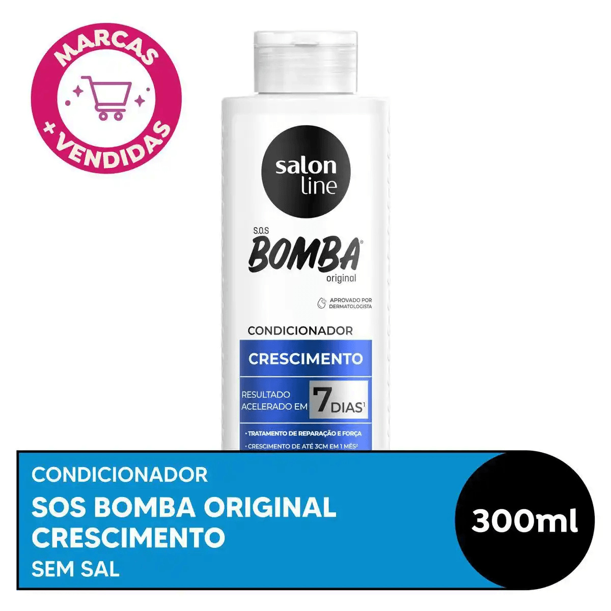Condicionador Salon Line SOS Bomba Original 300ml — Salon Line | Farmácia Resyla