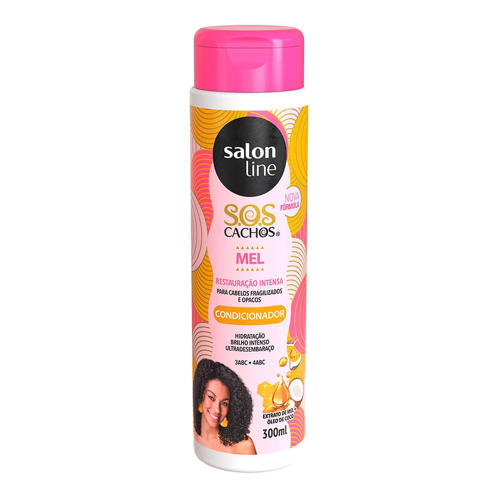 Condicionador Salon Line Sos Mel Cacho Intenso 300ml — Salon Line | Farmácia Resyla