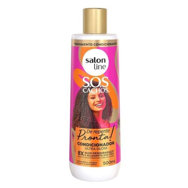 Condicionador Salon Line SOS Ultra Gloss 500ml - De Repente — Salon Line | Farmácia Resyla