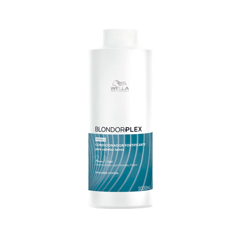 Condicionador - Wella Professionals BlondorPlex Fortificante - 1000ml — imagem 2 | Farmácia Resyla