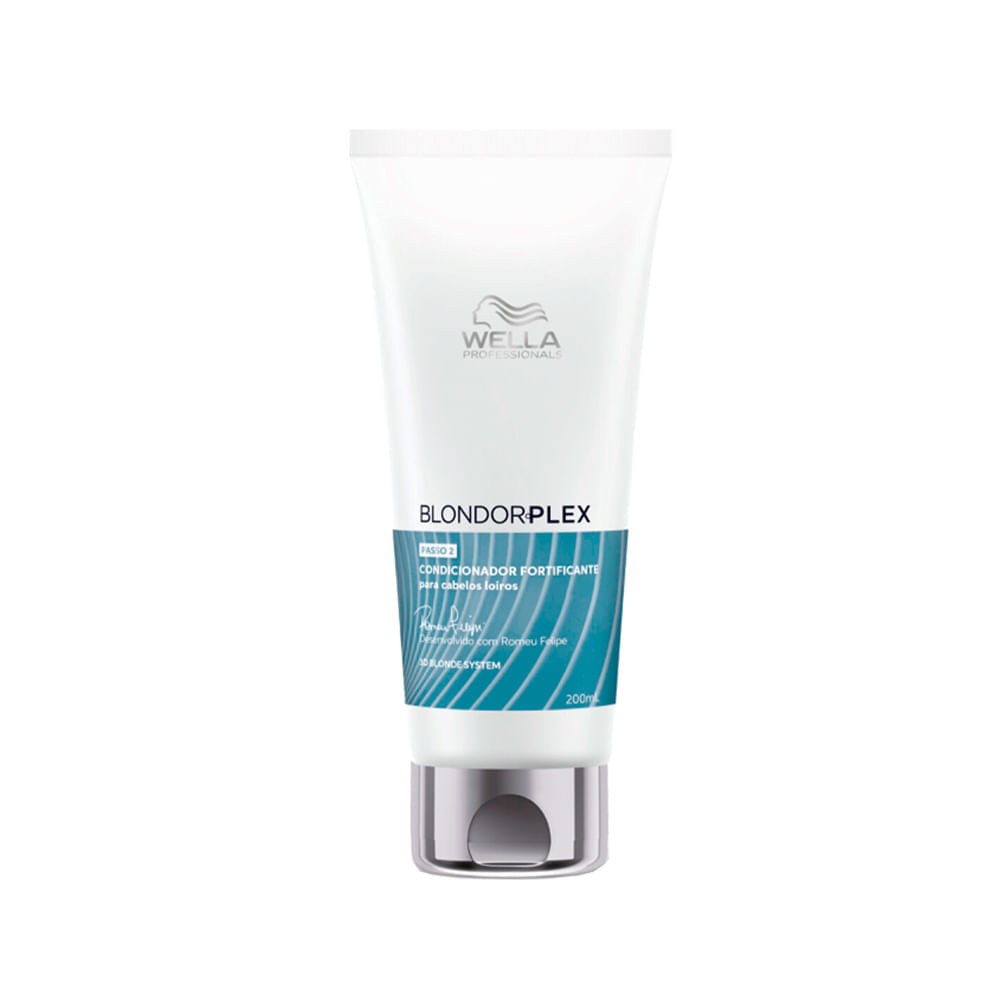 Condicionador - Wella Professionals BlondorPlex Fortificante - 200ml — imagem 2 | Farmácia Resyla
