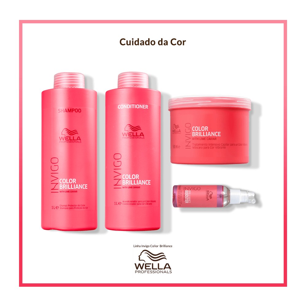 Condicionador Wella Professionals Invigo Color Brilliance 1000 ml — imagem 4 | Farmácia Resyla