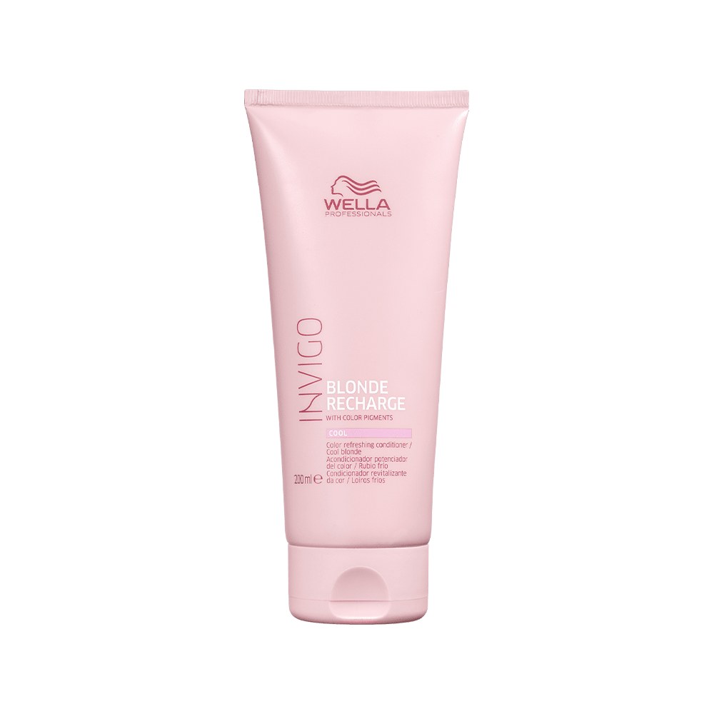 Condicionador Wella Professionals Invigo Cool Blonde Recharge 200 ml — imagem 4 | Farmácia Resyla