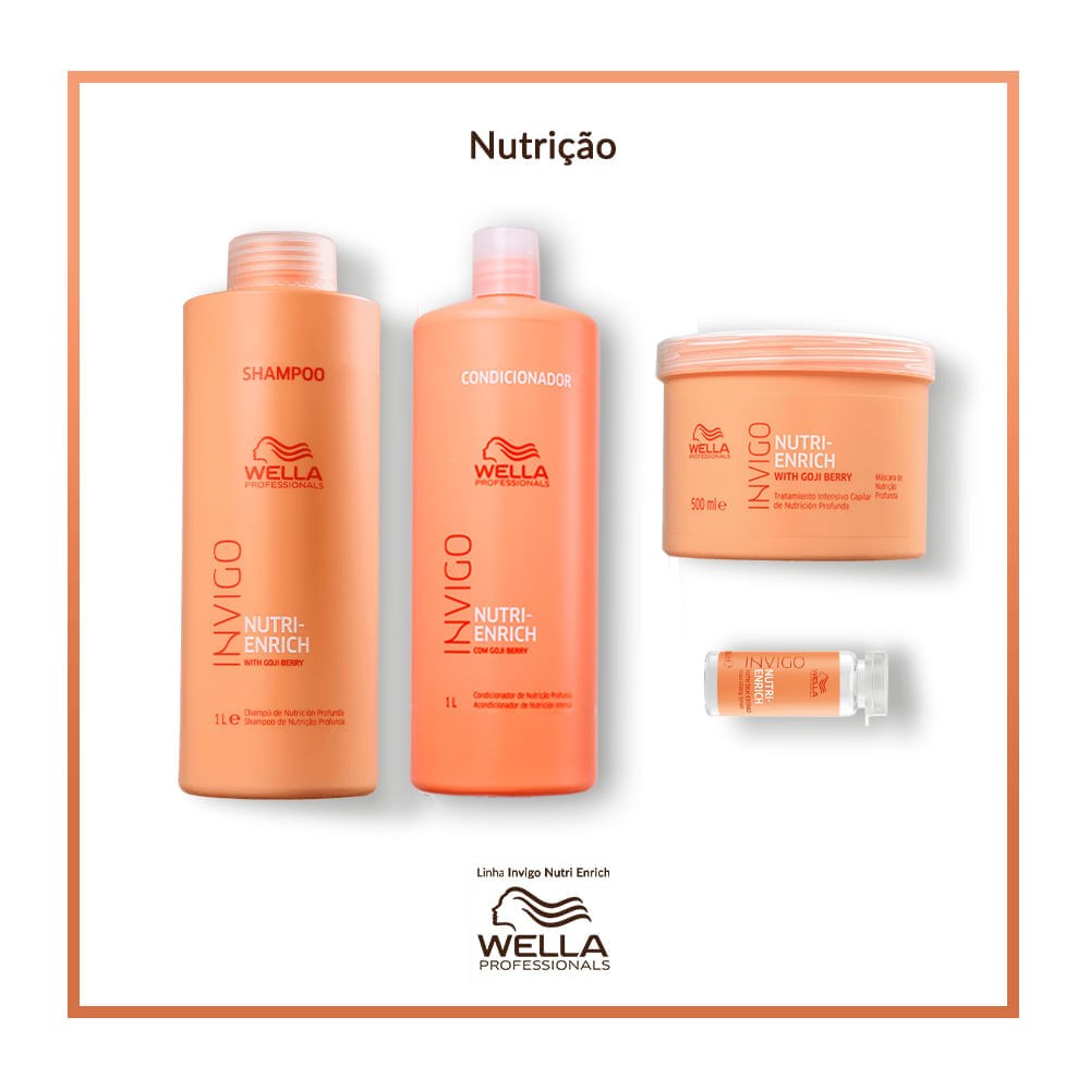 Condicionador Wella Professionals Invigo Nutri Enrich 1000 ml — imagem 4 | Farmácia Resyla