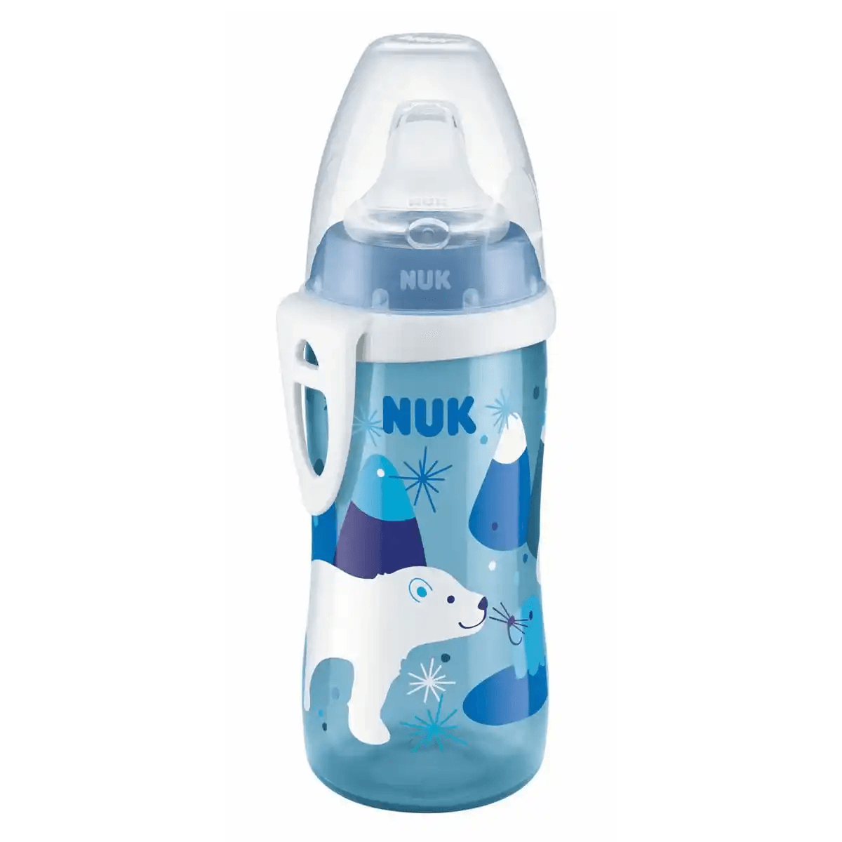 Copo de Transição NUK Active Cup +12 meses Antivazamento Azul 300ml 1 Unidade — imagem 2 | Farmácia Resyla