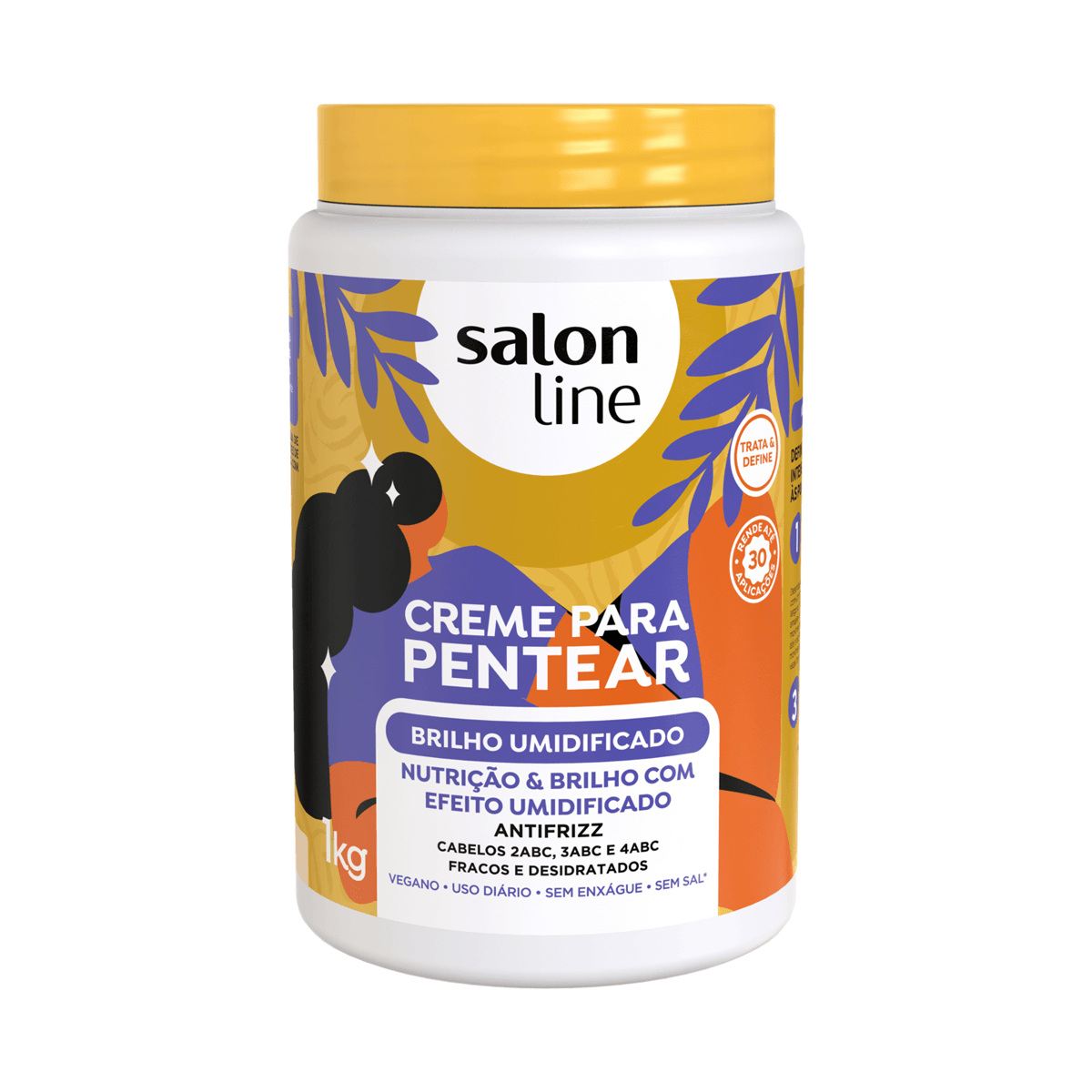 Cr pent Salon Line umidificado 1kg — imagem 2 | Farmácia Resyla