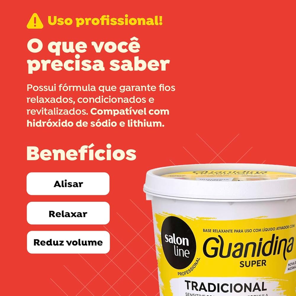 Creme Alisante Salon Line Guanidina Tradicional Super Forte 215g — imagem 2 | Farmácia Resyla