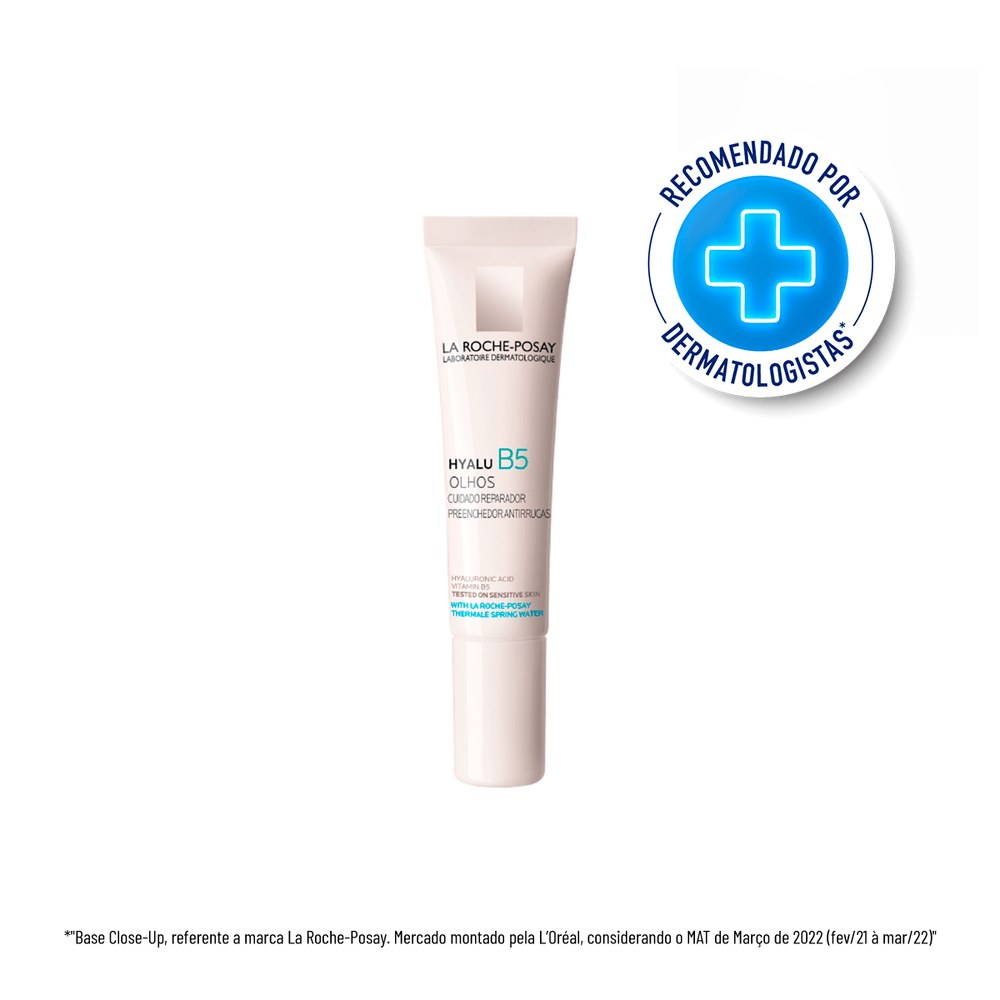 Creme Anti-Idade Para Os Olhos La Roche-Posay Hyalu B5 Eyes 15ml — imagem 3 | Farmácia Resyla