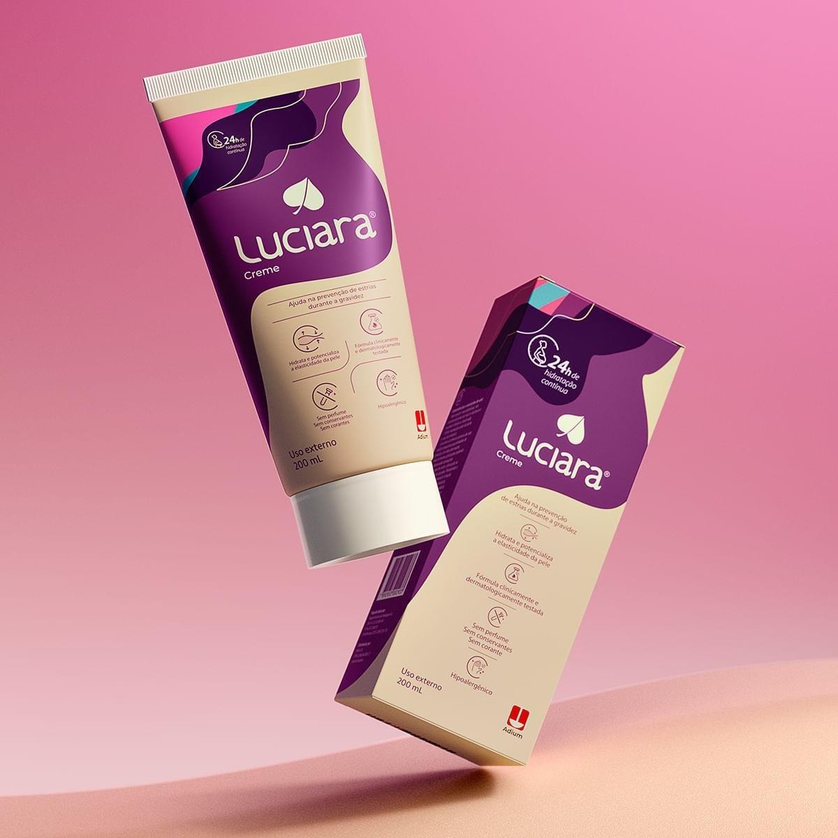 Creme Antiestrias Luciara Sem Perfume 200ml — imagem 4 | Farmácia Resyla