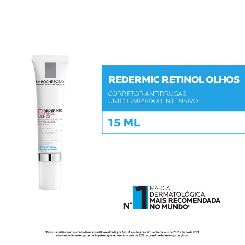 Creme Antirrugas La Roche-Posay Redermic Retinol Olhos 15ml — imagem 4 | Farmácia Resyla