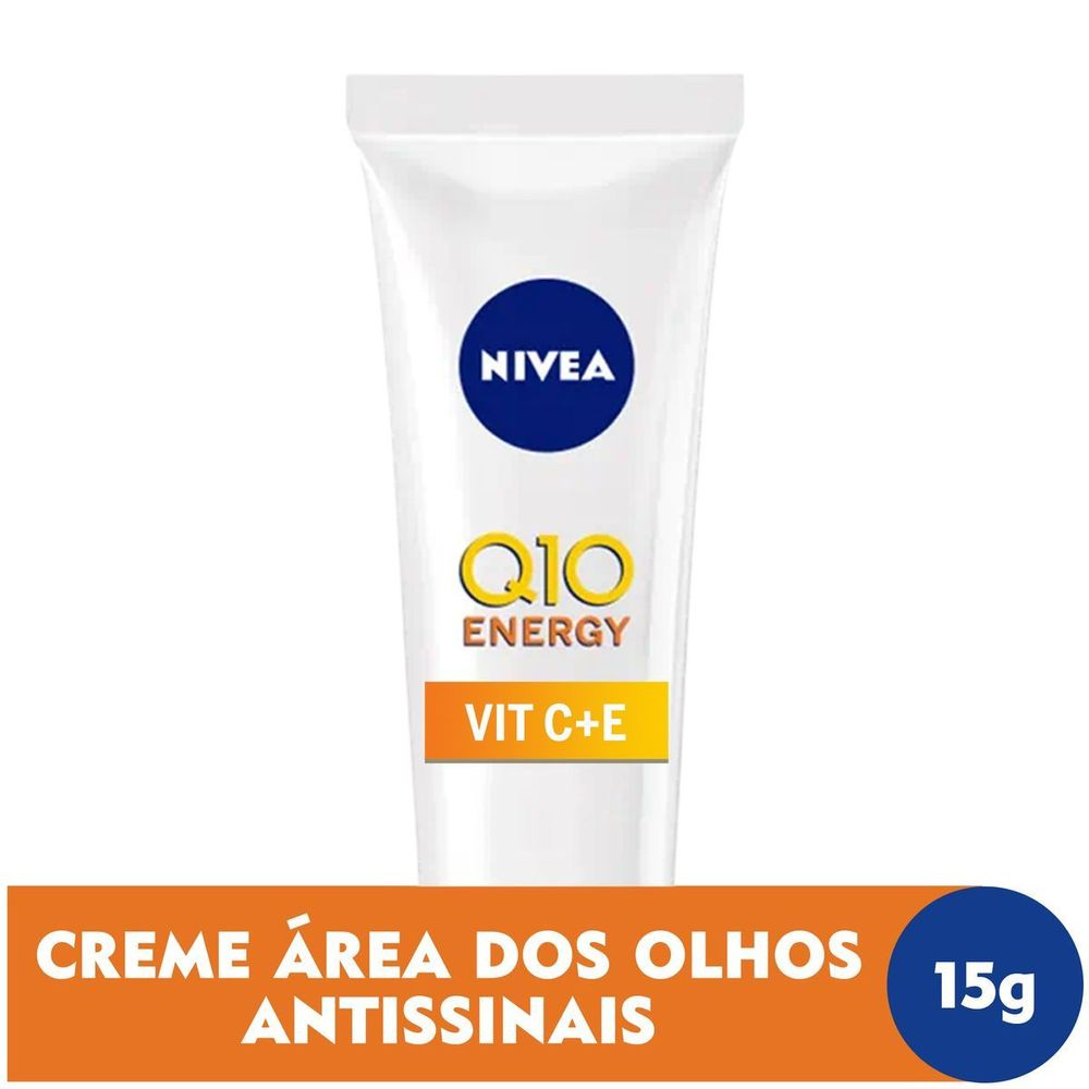 Creme Antirrugas nivea q10 plus C Olhos 15g — Nivea | Farmácia Resyla