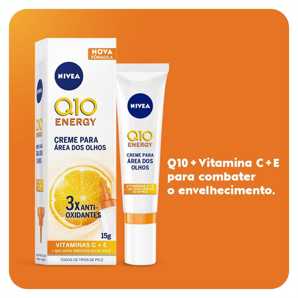 Creme Antirrugas nivea q10 plus C Olhos 15g — imagem 3 | Farmácia Resyla