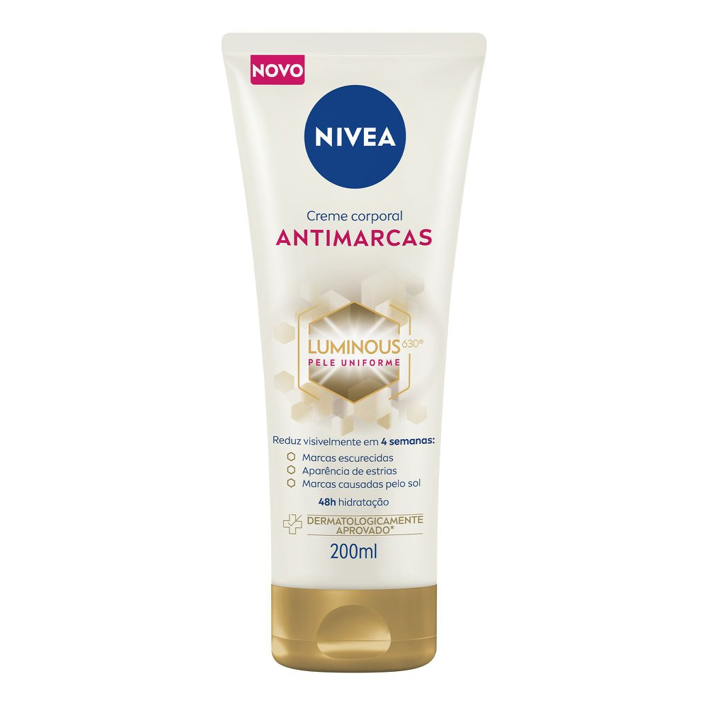 Creme Corporal Nivea Luminous 630 Antimarcas 200ml — Nivea | Farmácia Resyla