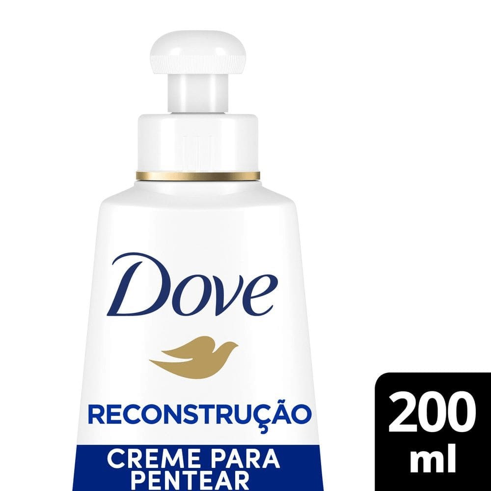 Creme de Pentear Dove Reconstrução + 9% Queratina Complex 200ml — Dove | Farmácia Resyla