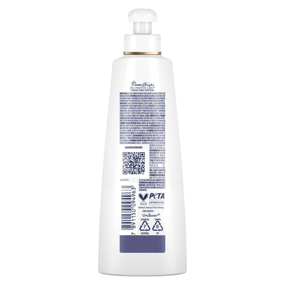 Creme de Pentear Dove Reconstrução + 9% Queratina Complex 200ml — imagem 3 | Farmácia Resyla