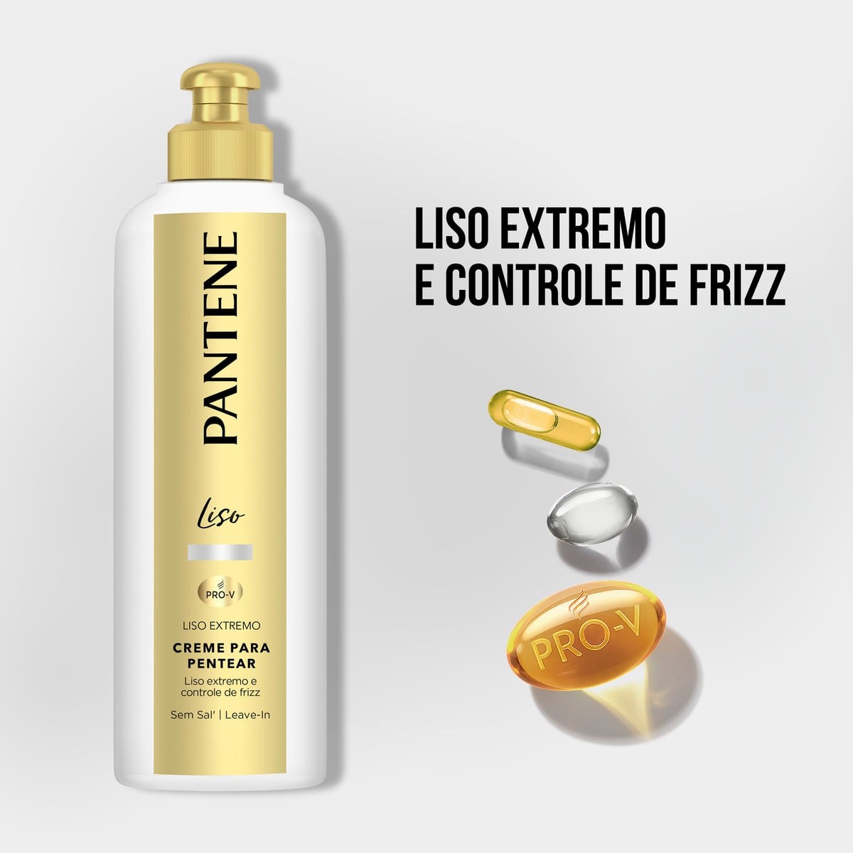 Creme de Pentear Pantene Liso 240g — imagem 2 | Farmácia Resyla