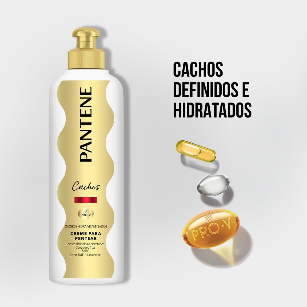 Creme de Pentear Pantene Pro-V Cachos Hidra-Vitaminadoss 240g — imagem 2 | Farmácia Resyla
