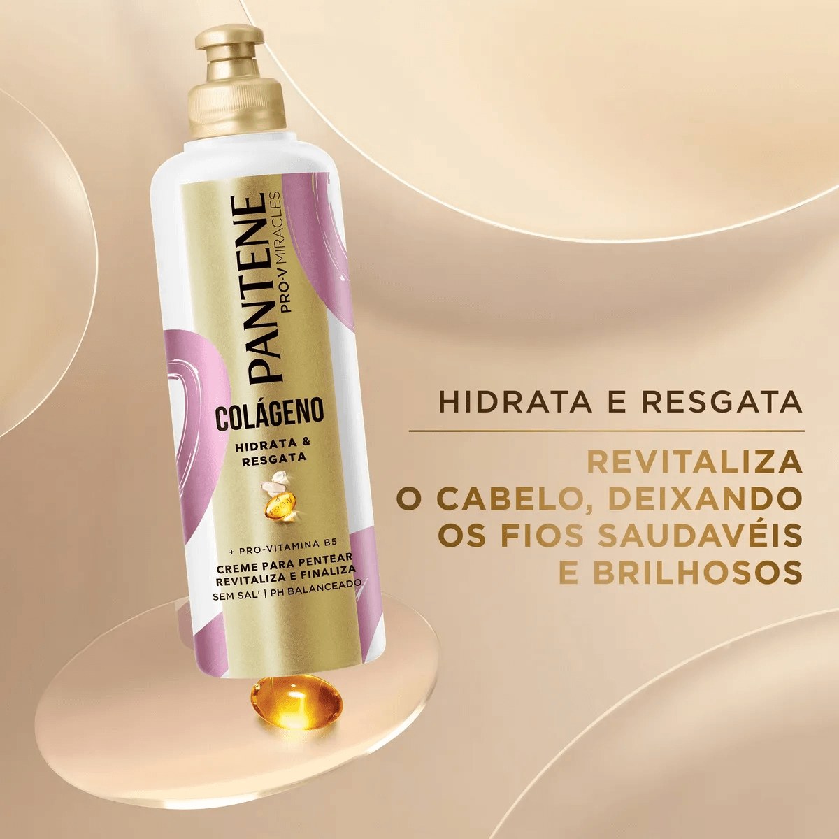 Creme de Pentear Pantene Pro-V Colágeno Hidrata & Resgata 240g — imagem 2 | Farmácia Resyla