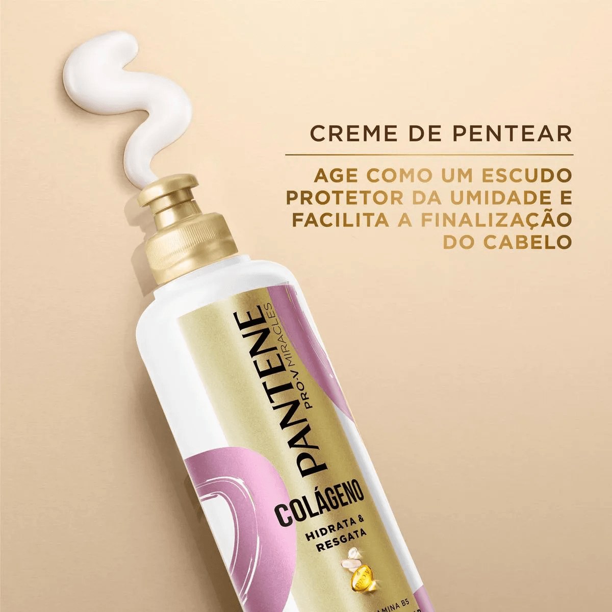 Creme de Pentear Pantene Pro-V Colágeno Hidrata & Resgata 240g — imagem 3 | Farmácia Resyla
