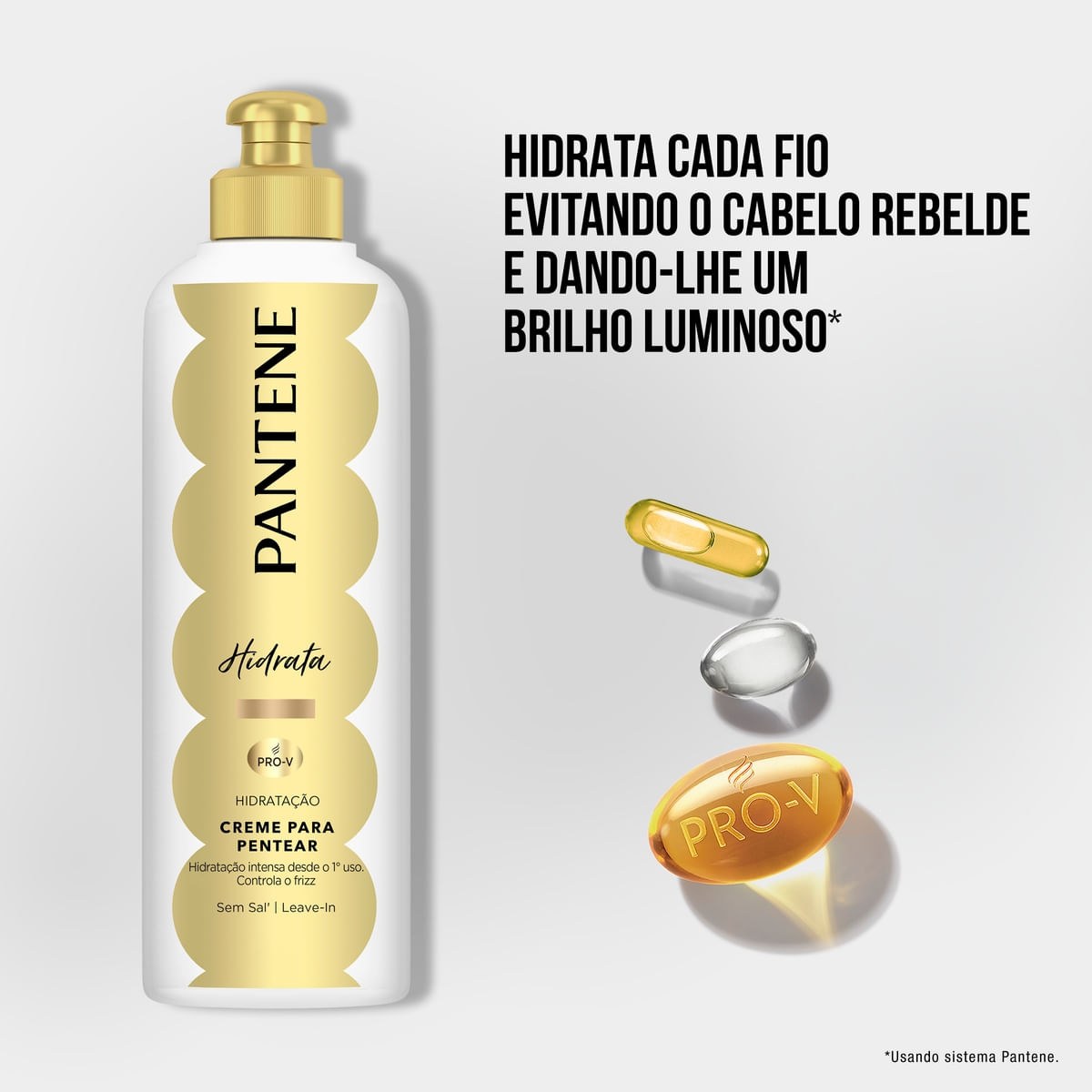 Creme de Pentear Pantene Pro-V Hidrata 240g — imagem 2 | Farmácia Resyla