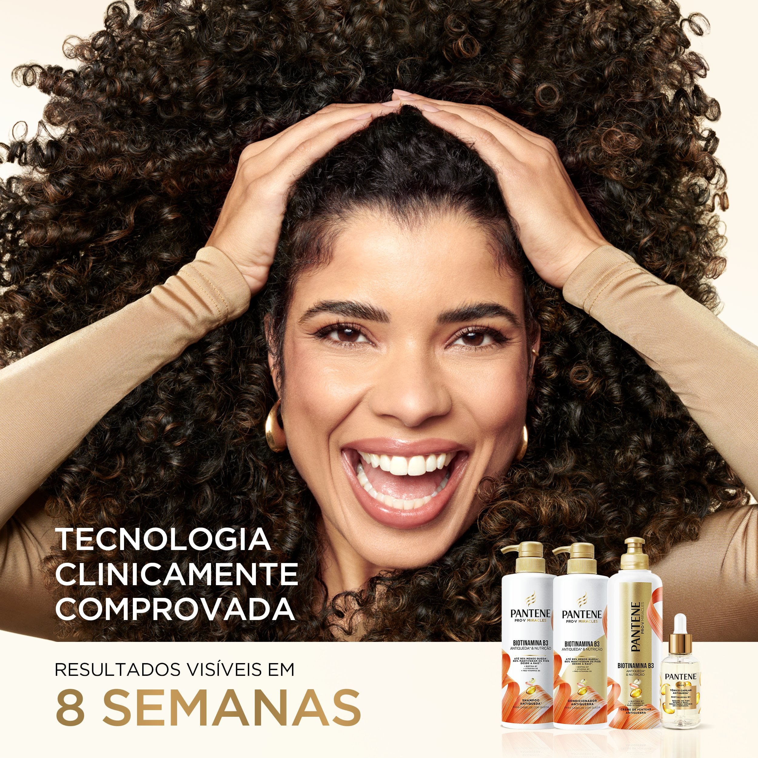 Creme de Pentear Pantene Pro-V Miracles Biotinamina B3 Antiquebra & Nutrição 240g — imagem 3 | Farmácia Resyla