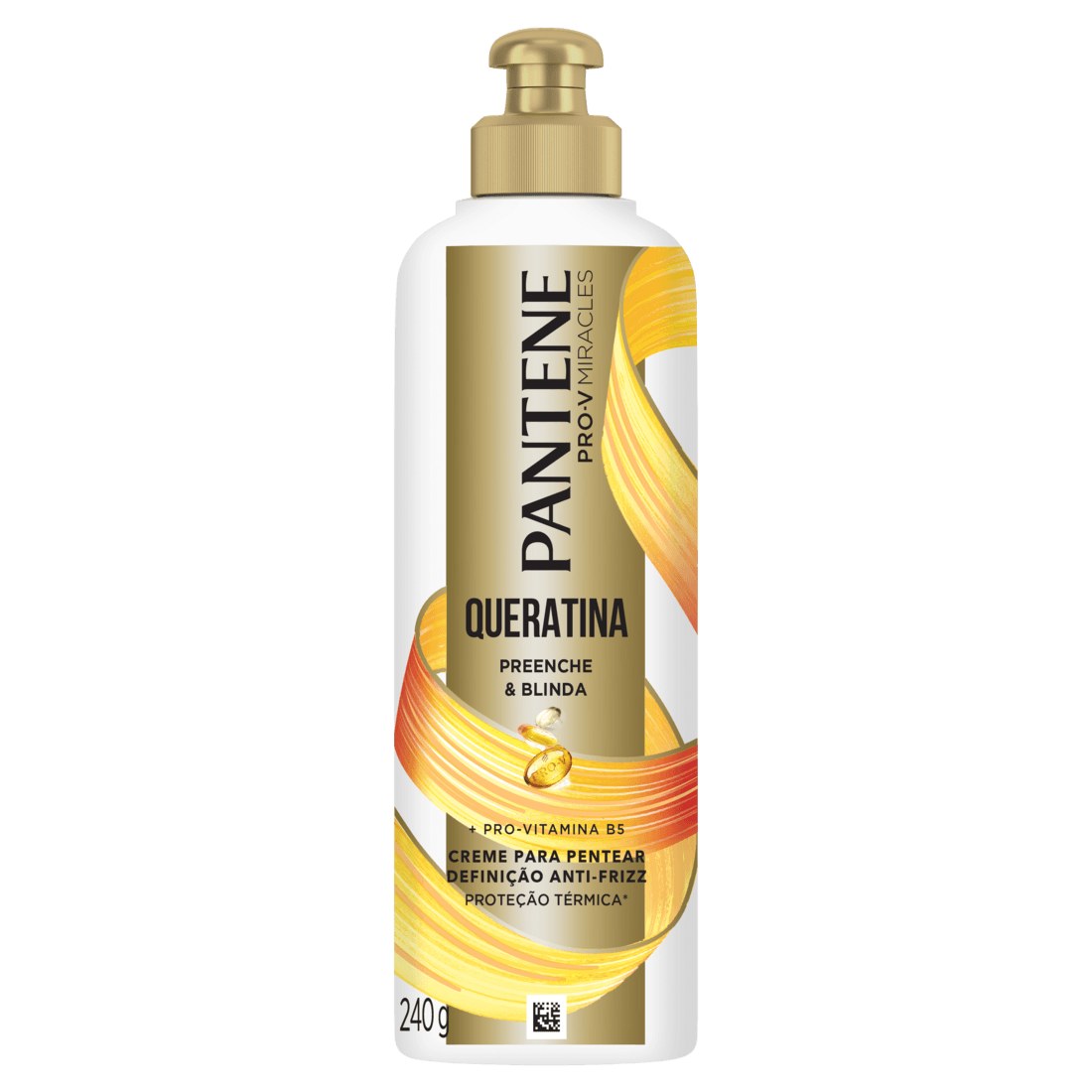 Creme de Pentear Pantene Pro-V Miracles Queratina Preenche & Blinda 240g — Pantene | Farmácia Resyla