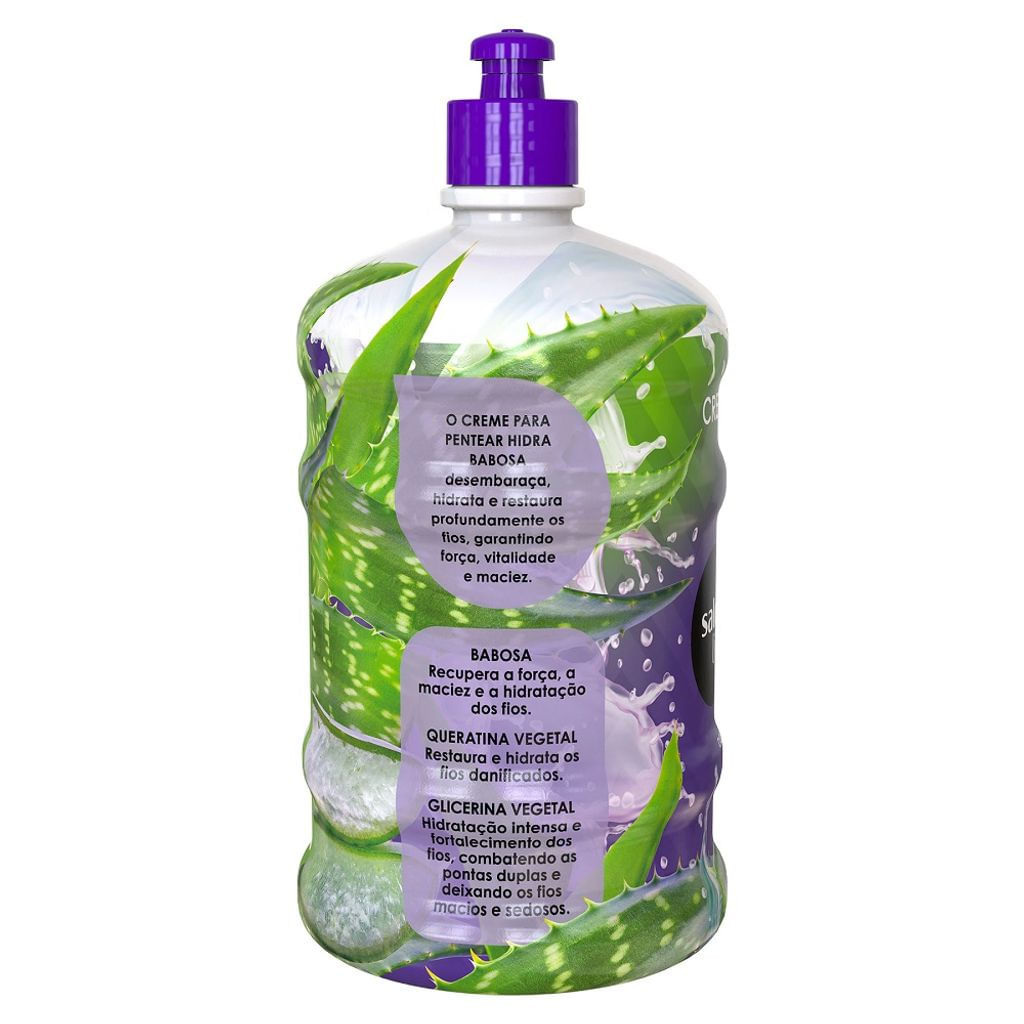 Creme De Pentear Salon Line Hidra Babosa 1L — imagem 2 | Farmácia Resyla
