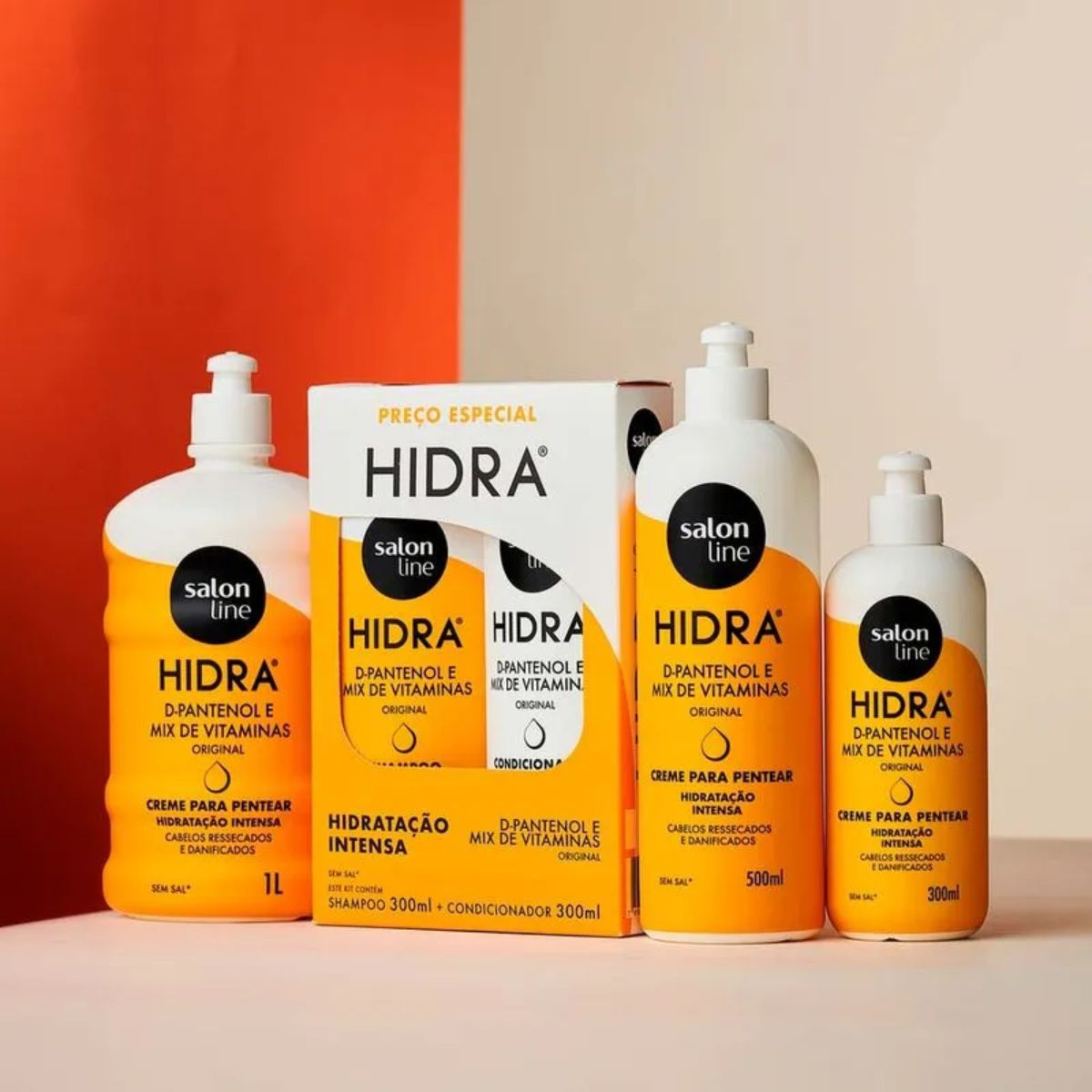 Creme de Pentear Salon Line Hidra Original 300ml — imagem 4 | Farmácia Resyla
