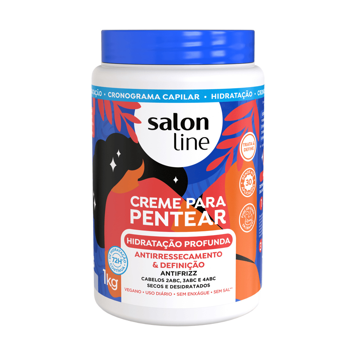 Creme de Pentear Salon Line Hidratação Profunda Vegano 1Kg — Salon Line | Farmácia Resyla